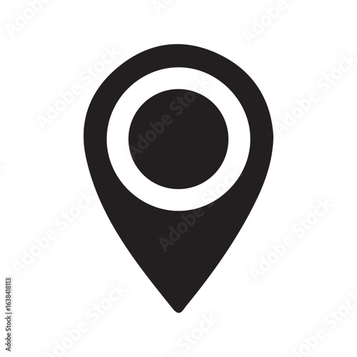 Free Download map pointer with pin icon - GFXLoad