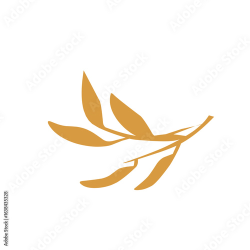 dry leaf branch
