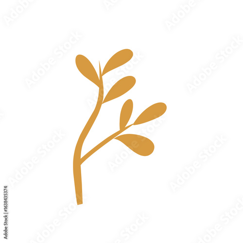 dry leaf branch