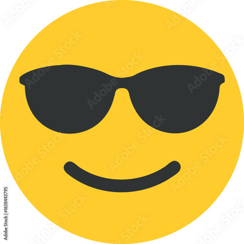 vector illustration of a smiling face, Smiley emote. Smiling face icon. Cute smile sign. Happy emotion symbol. Emoticon symbol sign. Vector illustration 