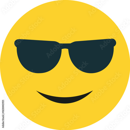 vector illustration of a smiling face, Smiley emote. Smiling face icon. Cute smile sign. Happy emotion symbol. Emoticon symbol sign. Vector illustration 