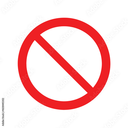 Free Download transparent blank prohibition sign template, red circle on transparent background - GFXLoad