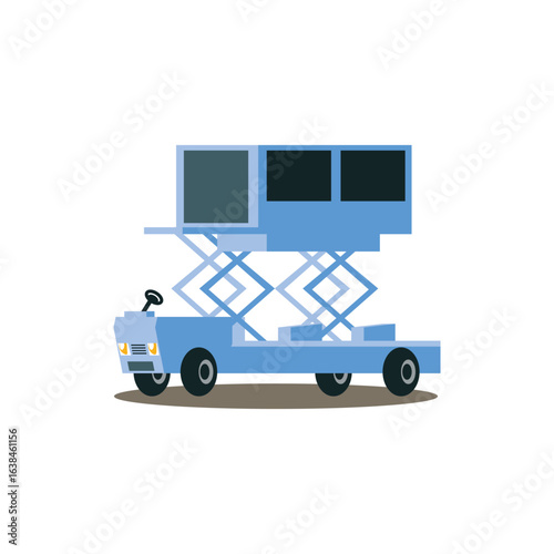 Airport Catering Truck with Scissor Lift for Airplane Service