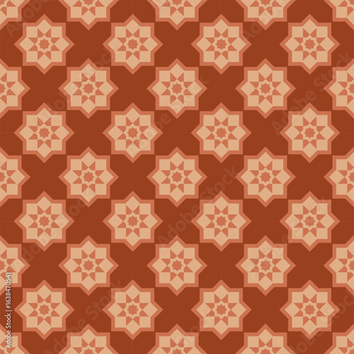 Aztec heritage revival – warm rustic clay product mockup