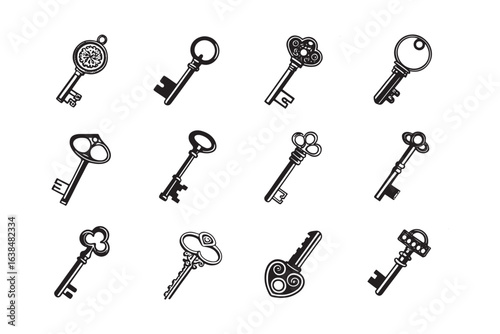  Key icon bundle.