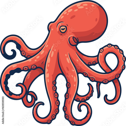 octopus vector illustration