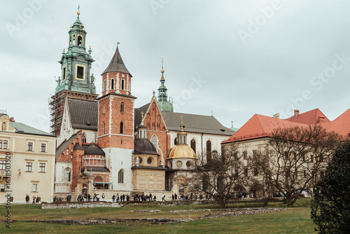 Wawel Royal Castle in Krakow, Poland