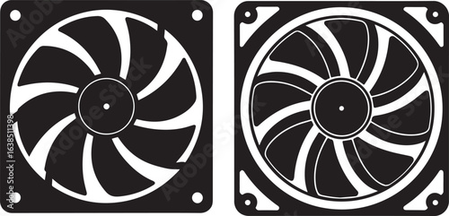 pc cooling fan , 12 V fan
