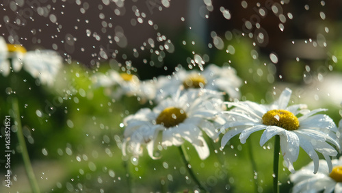 Foto Dewdrop on a Daisy Petal