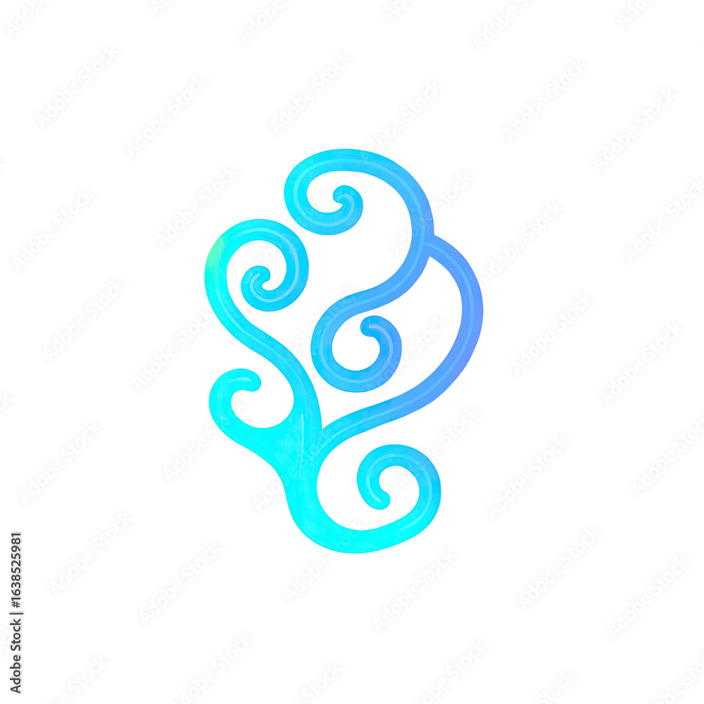 Obraz premium Cobra azul 