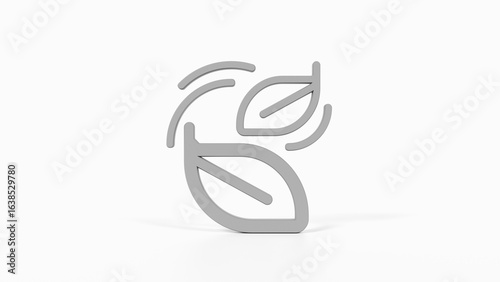Free Download 8K Gray 3D Render of Leaf Icon with White Background for Nature, Environment, and Eco-Friendly Apps

 - GFXLoad