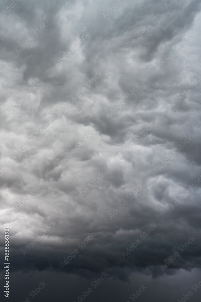 Obraz premium storm clouds timelapse