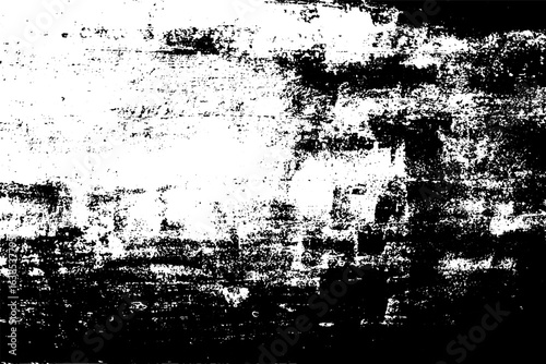 Wallpaper Mural Abstract Black and White Texture Background with Grunge Effect for Design and Overlay Purposes Creating Distressed Look Torontodigital.ca