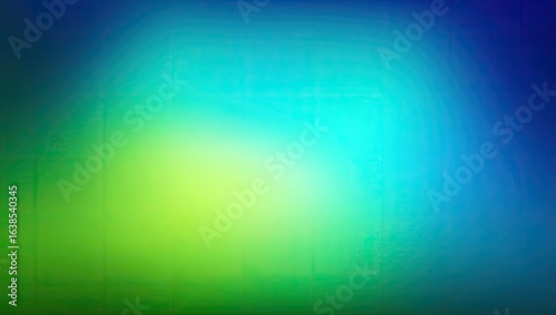 Abstract blurred gradient of teal, turquoise, and lime green