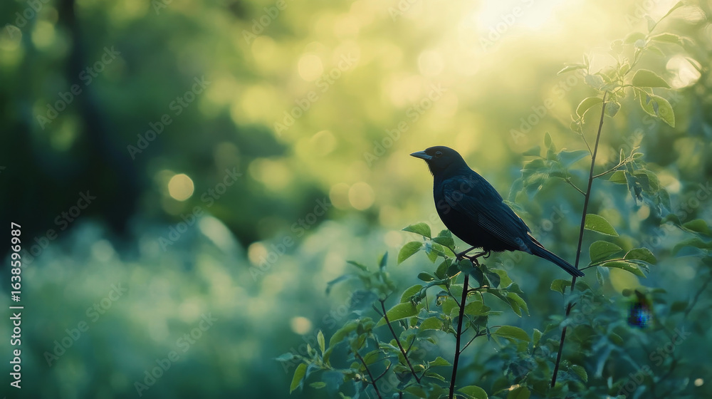 Obraz premium So next time you're outside, even just for a moment, notice the small miracles. The shade of green no camera can capture.