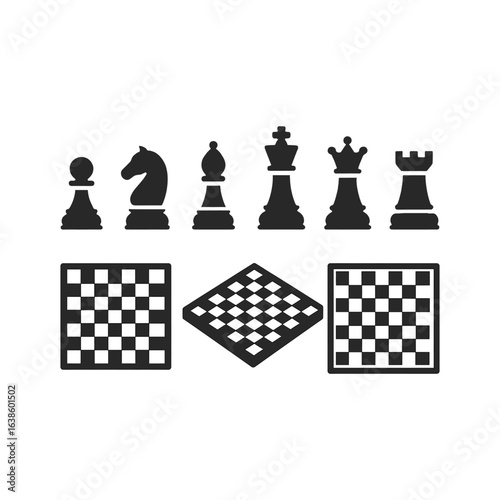 Chess Icons Set