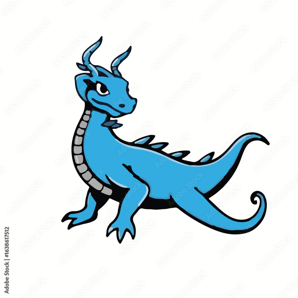 Fototapeta premium Blue Dragon Sea Slug Animal