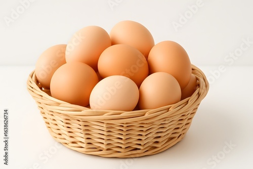 Wallpaper Mural eggs basket Torontodigital.ca