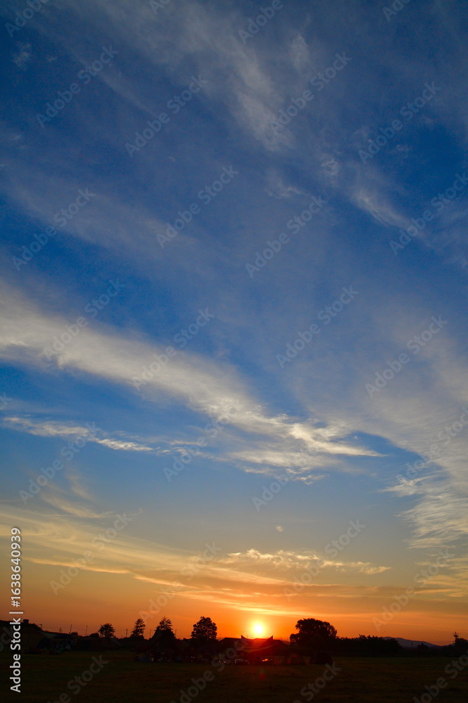 Fototapeta premium ミズベリング三条の朝（新潟県）