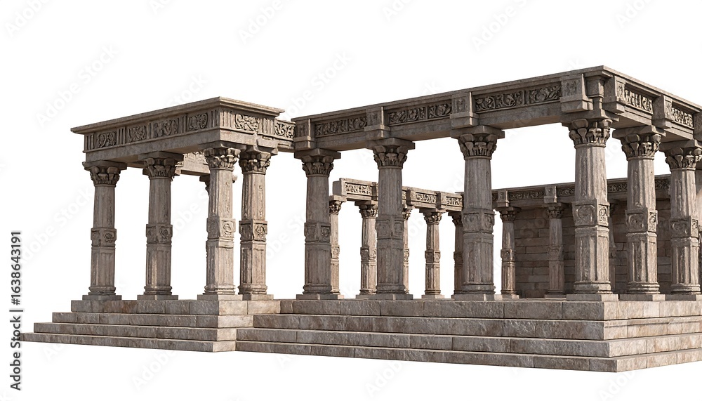 Fototapeta premium Ancient stone temple