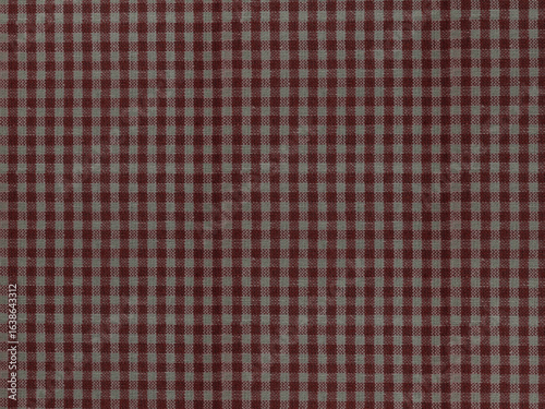 red and white tablecloth