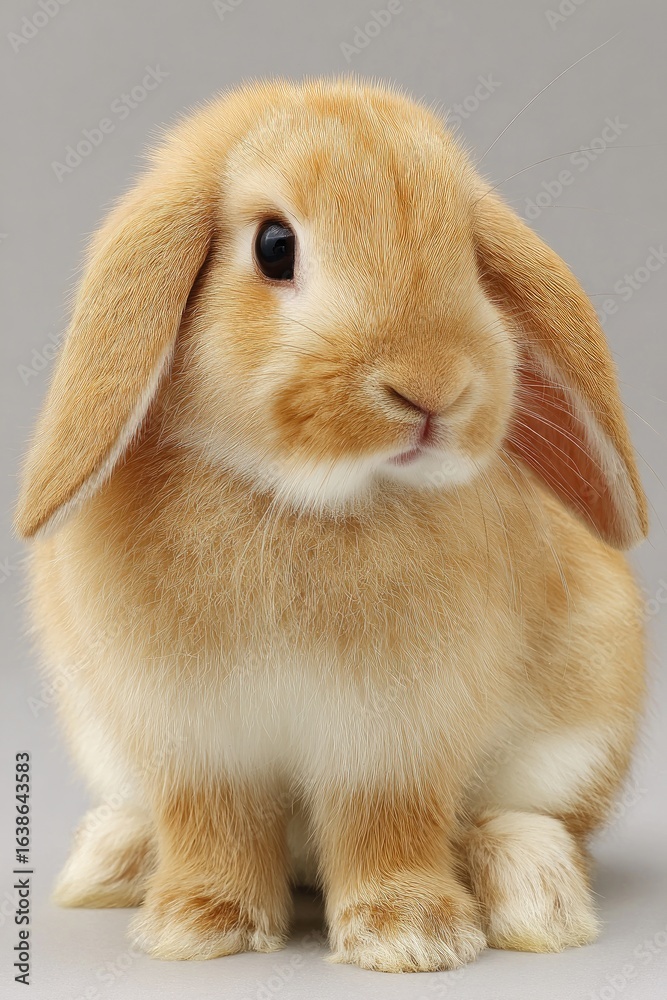 Cute light brown bunny Cute light brown bunny
