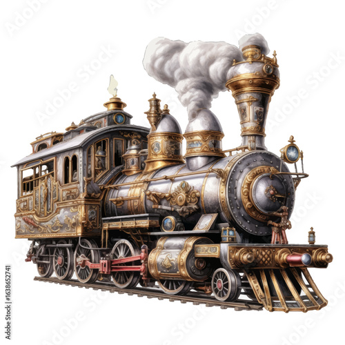 old steam locomotive