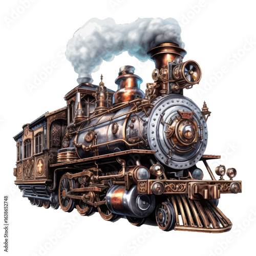 old steam locomotive