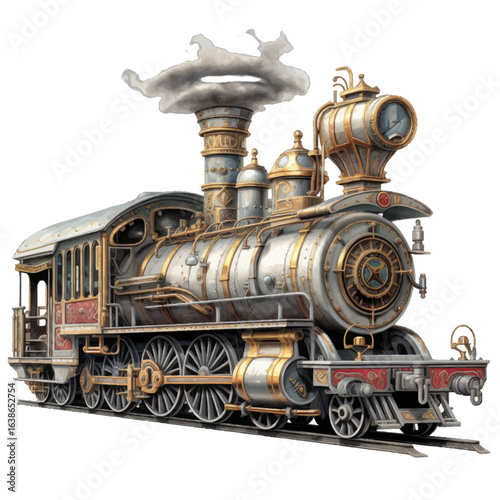old steam locomotive