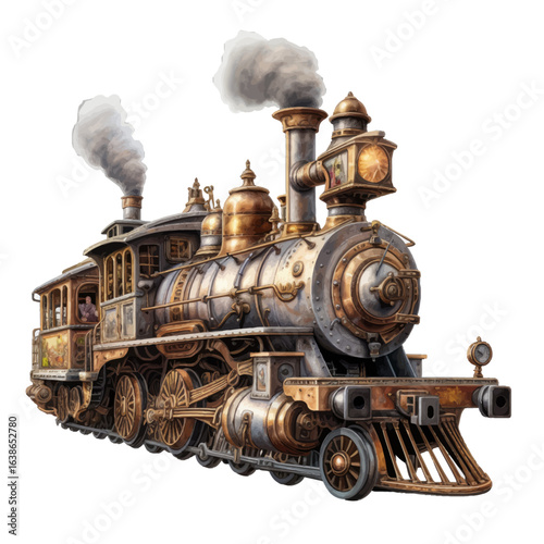old steam locomotive