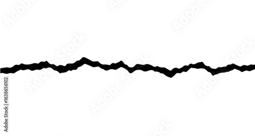 Object download black jagged line vector illustration for graphic design projects and artistic presentations free use vector