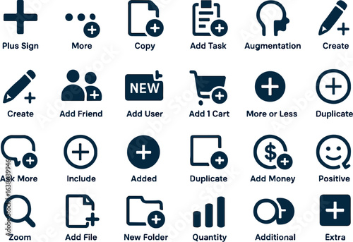 Minimal Add Icons Pack 