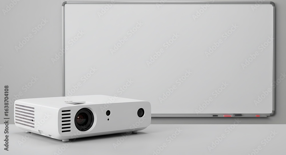 Fototapeta premium A mini projector for classroom use