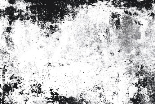 Wallpaper Mural Abstract grayscale texture with heavy, varied marks Torontodigital.ca