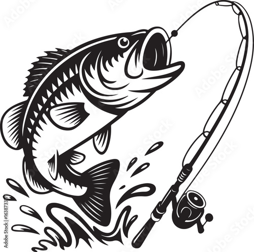 Bass Fishing Svg, Bass Fish Svg


