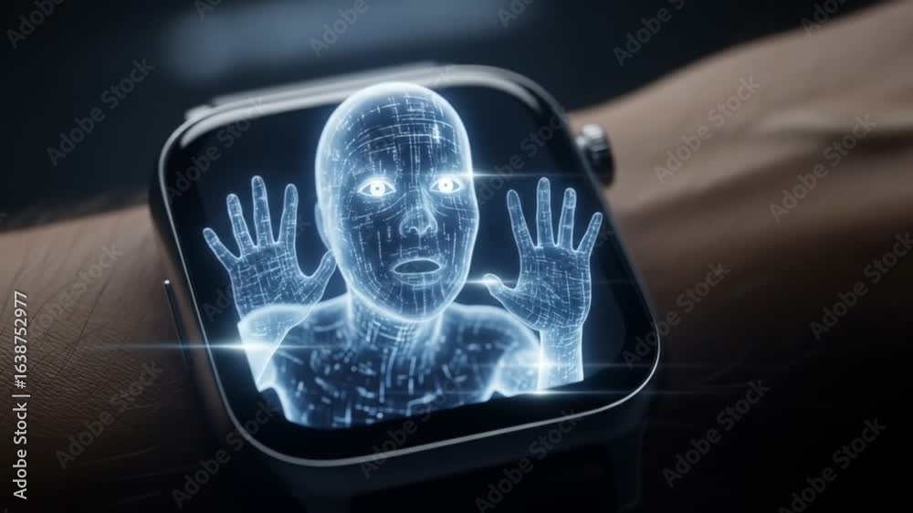 Digital Ghost Trapped in Smartwatch Begging Release
