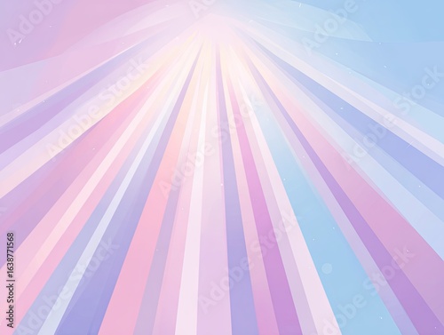 Pastel rayed background