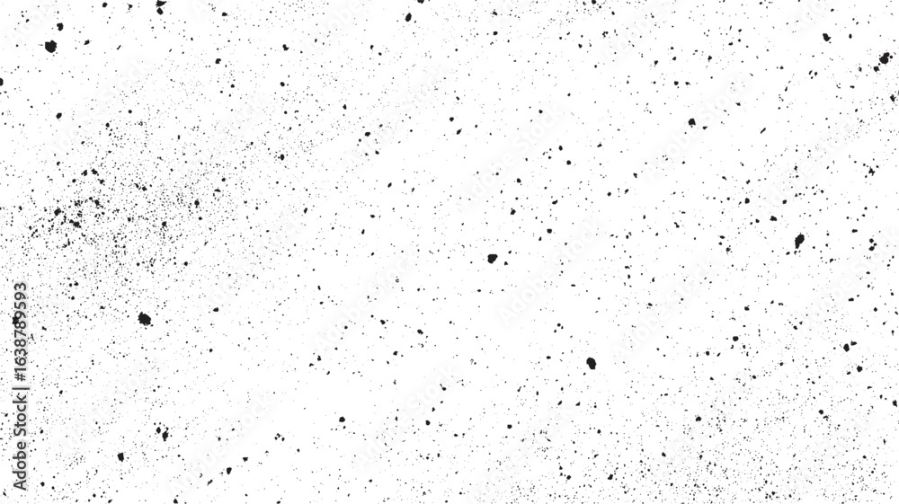 Obraz premium Distressed black texture. Distress Overlay Texture. Subtle grain texture overlay. White background on old grunge black texture with dust effect overlay on white background perfect for photography over