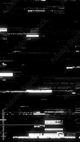 Abstract glitch art