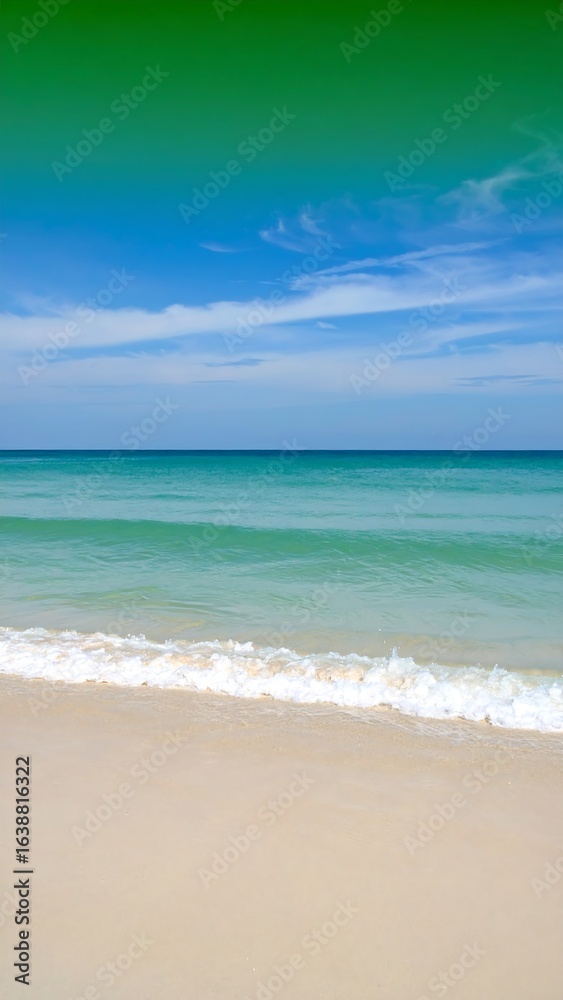 Obraz premium Tropical beach scene (5)