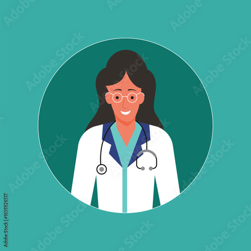 Healthcare medical Nurse Vector icon