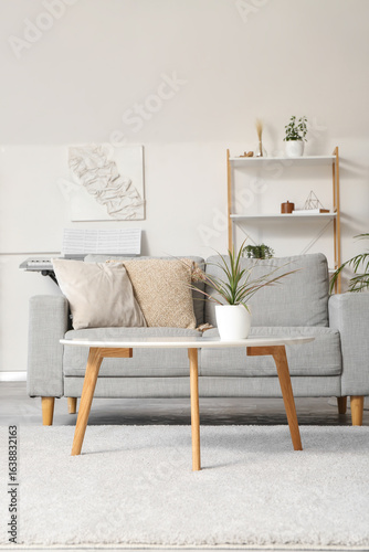 Interior of stylish living ...