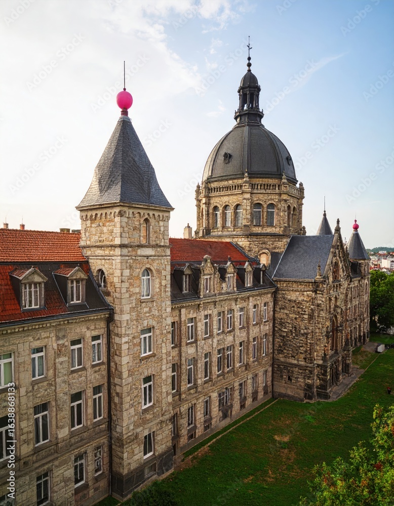 Fototapeta premium Stone building with a dome