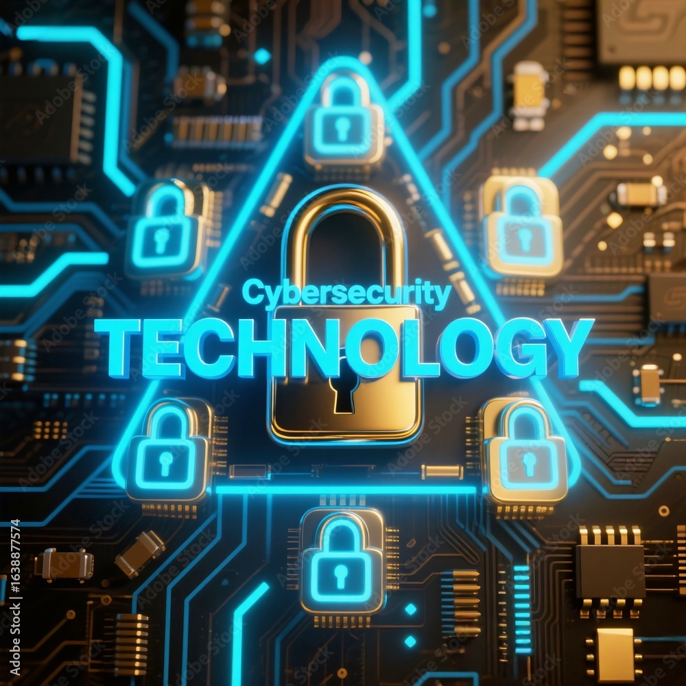 Obraz premium electronic circuit board