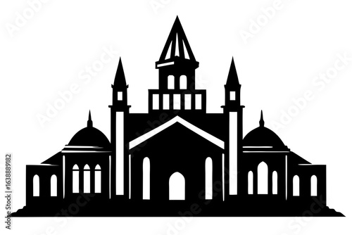 Taj mahal vector illustration