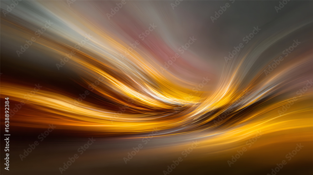 Obraz premium A mesmerizing blend of colors swirling together, creating a dynamic and abstract composition that captivates the viewer's imagination.