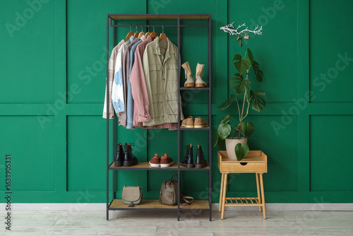 Interior of stylish hall wi...