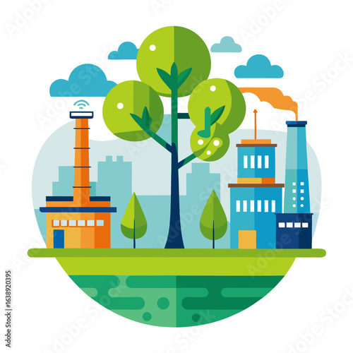 19---a-carbon-offset-concept-with-trees-balancing-