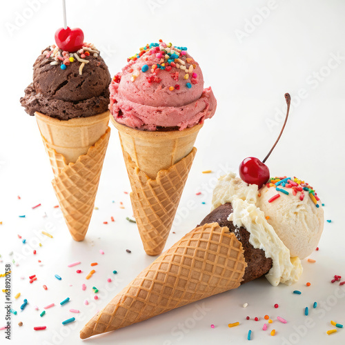 ice cream cones