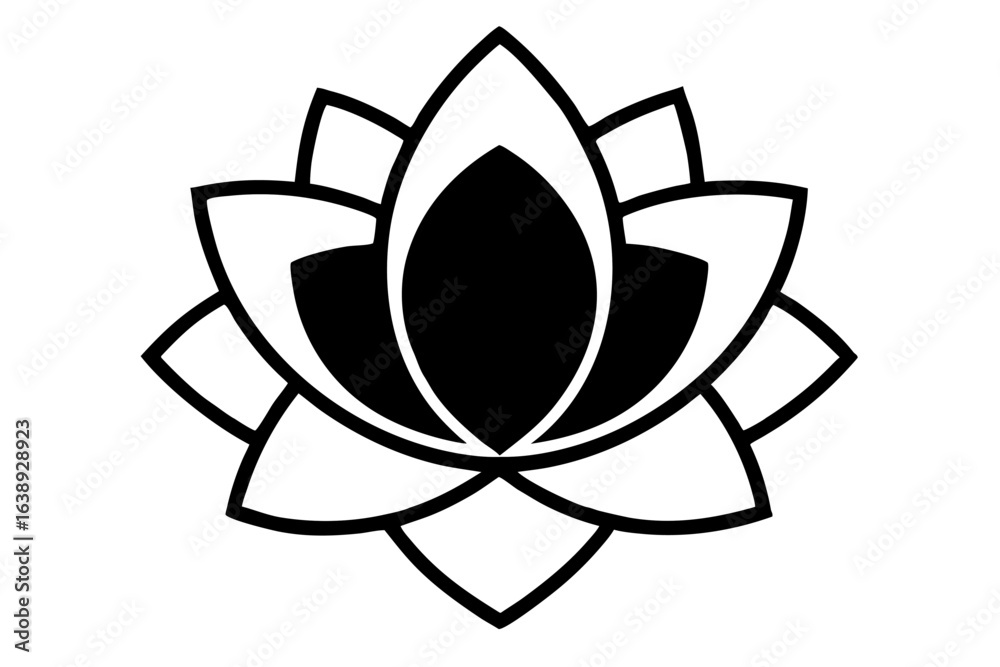 Black vector fleur de lis symbol design with a decorative spider web and star element Black vector fleur de lis symbol design with a decorative spider web and star element